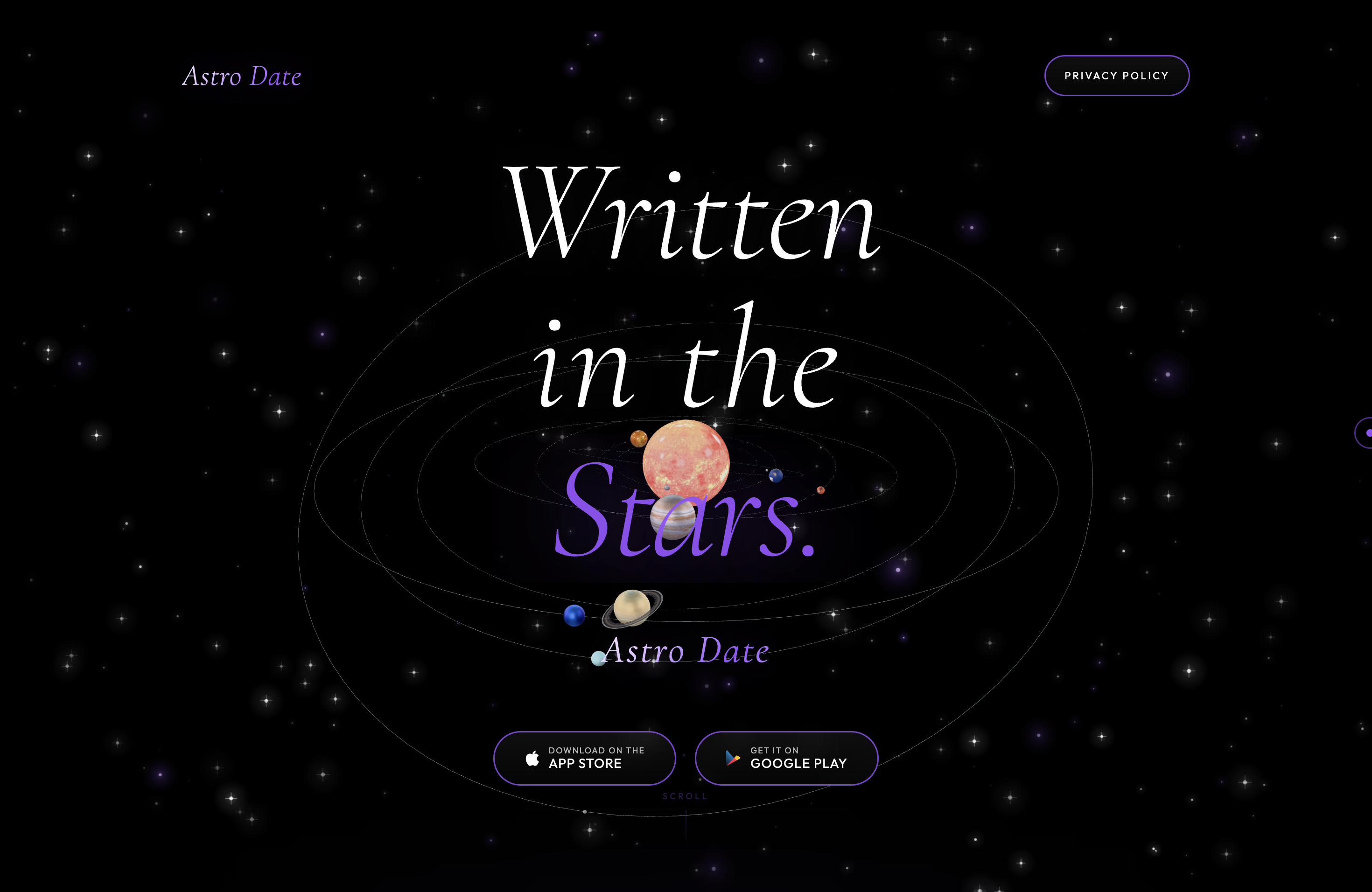 Astrodate website